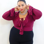 Body con coulisse 10115