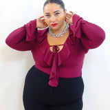 Body con coulisse 10115