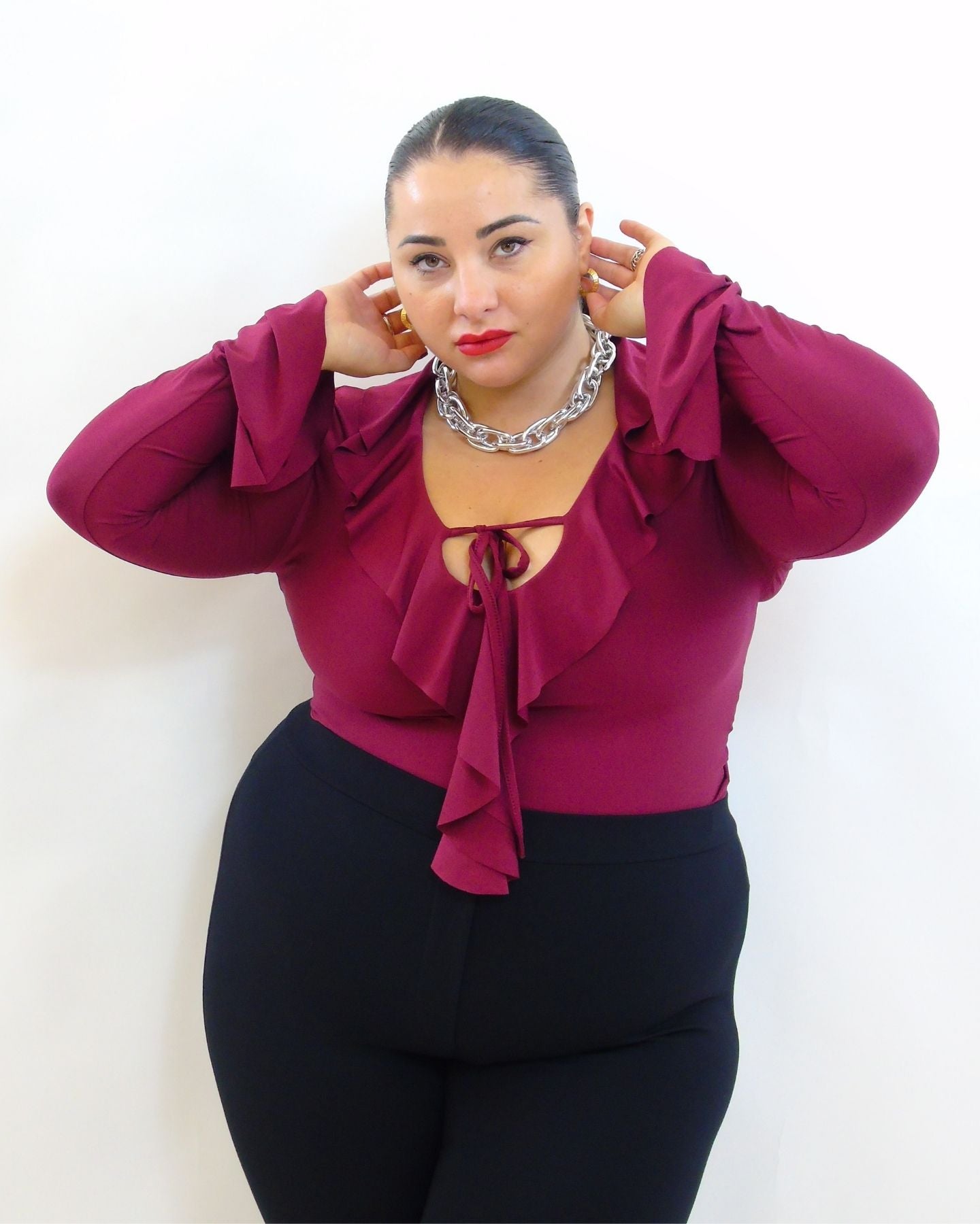 Body con coulisse 10115