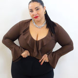 Body con coulisse 10115