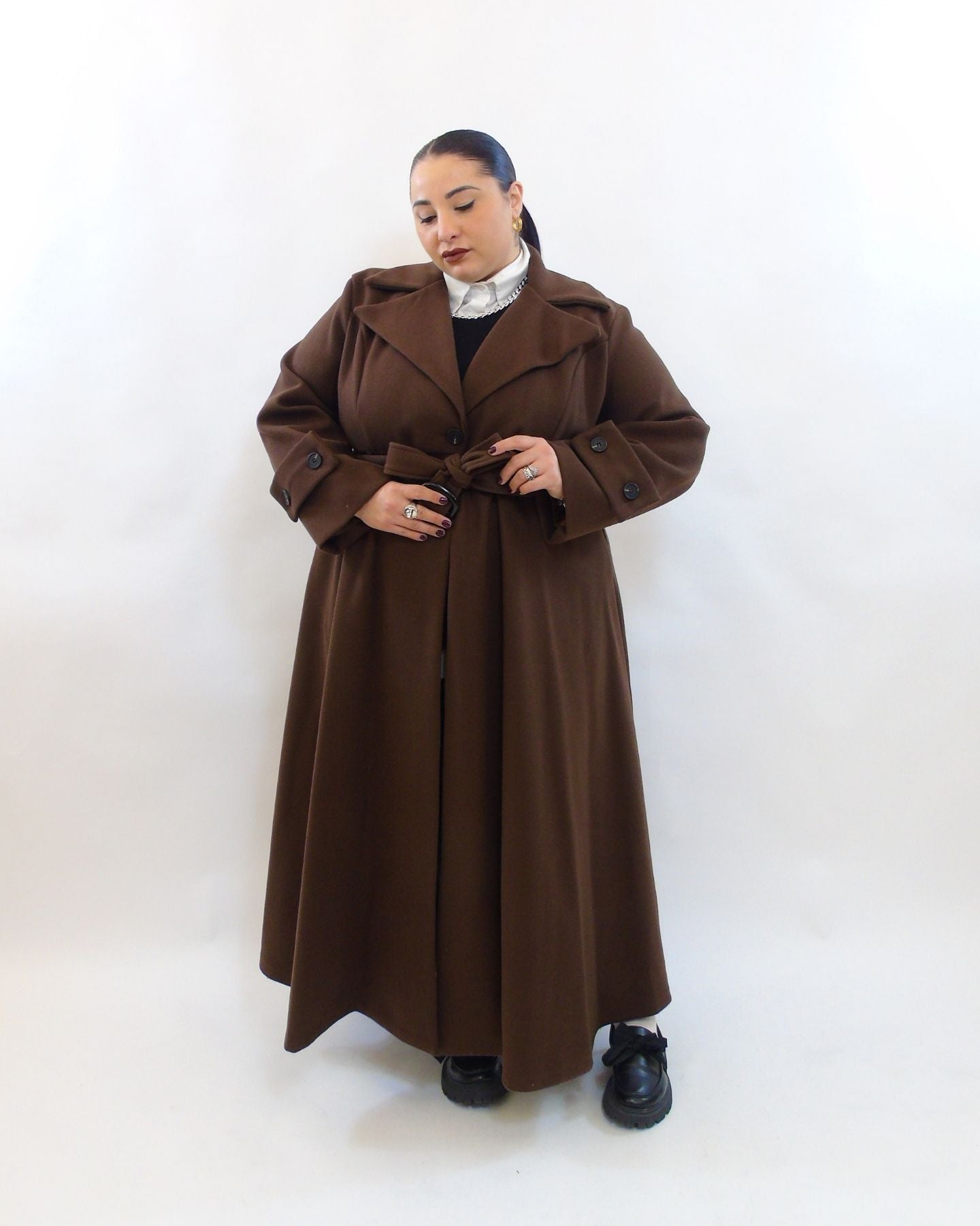 Cappotto a campana 30967