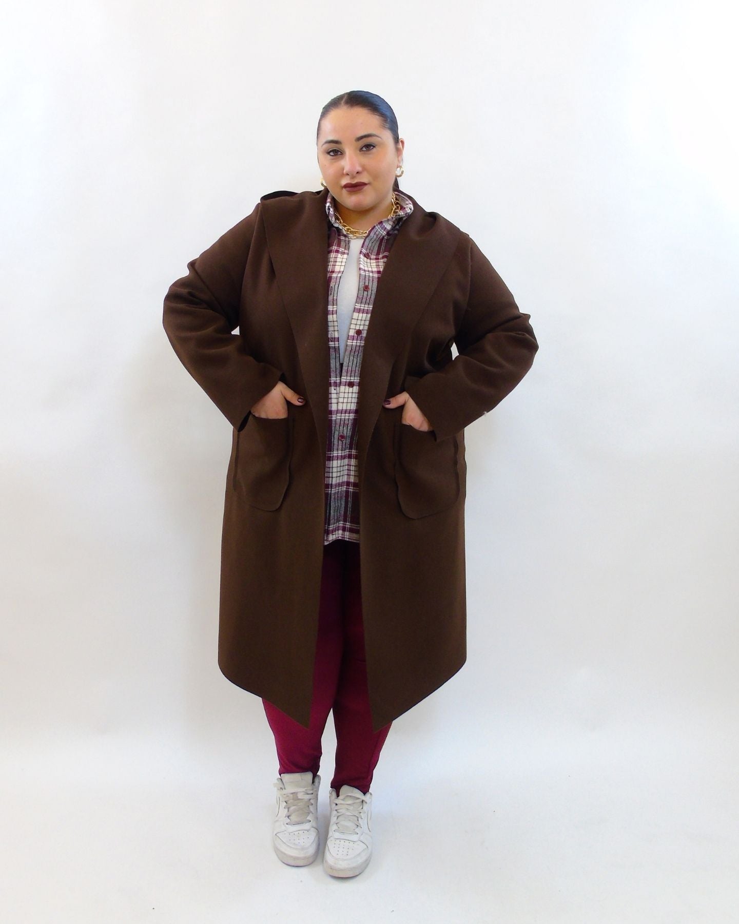 Cappotto taglio vivo 3980