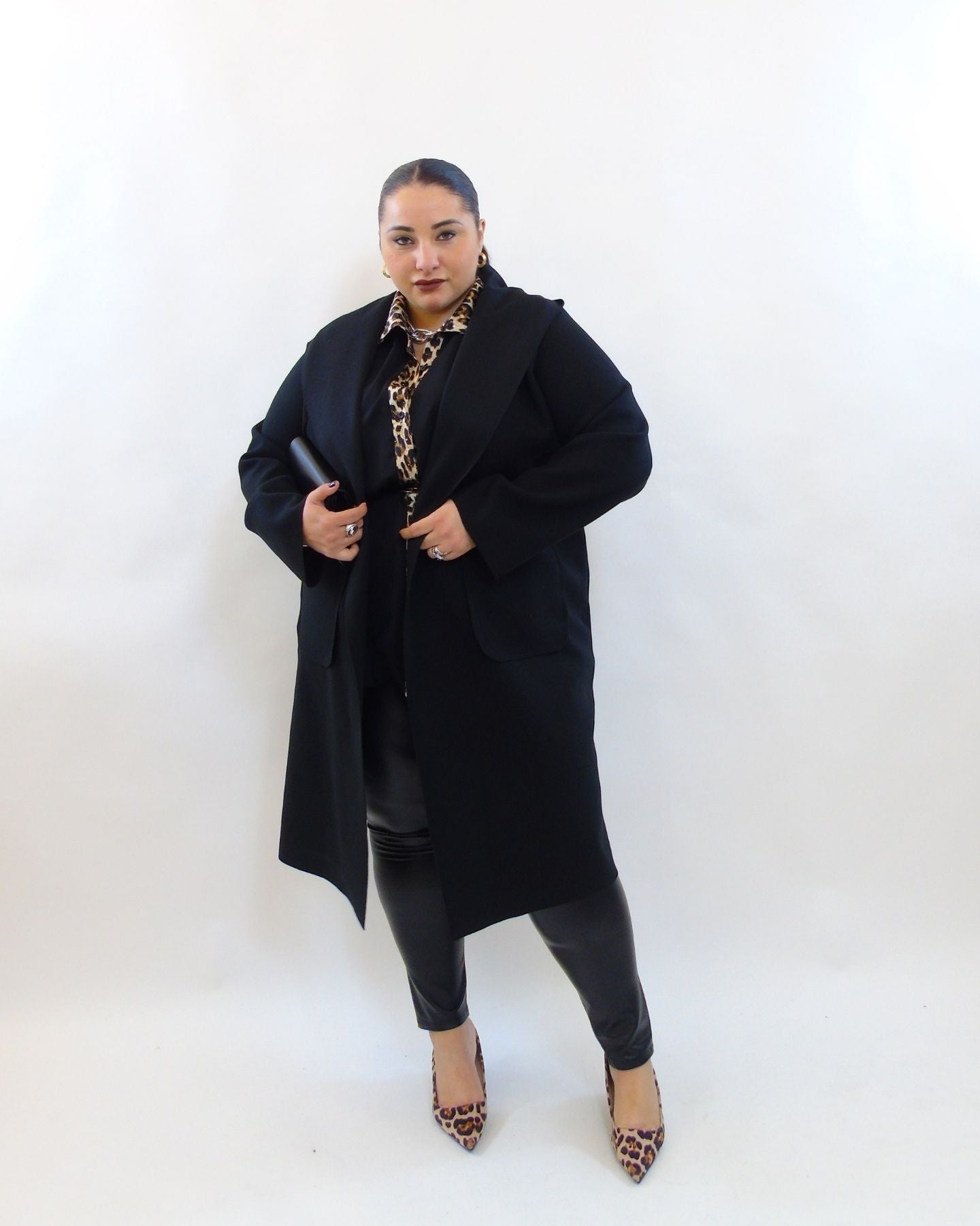 Cappotto taglio vivo 3980