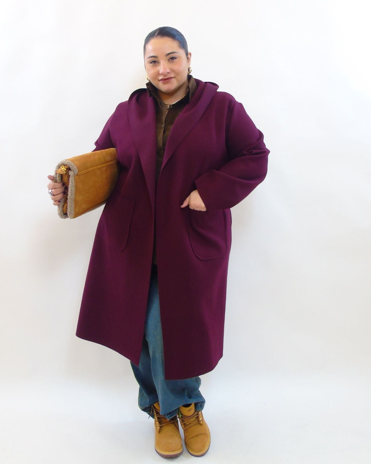 Cappotto taglio vivo 3980