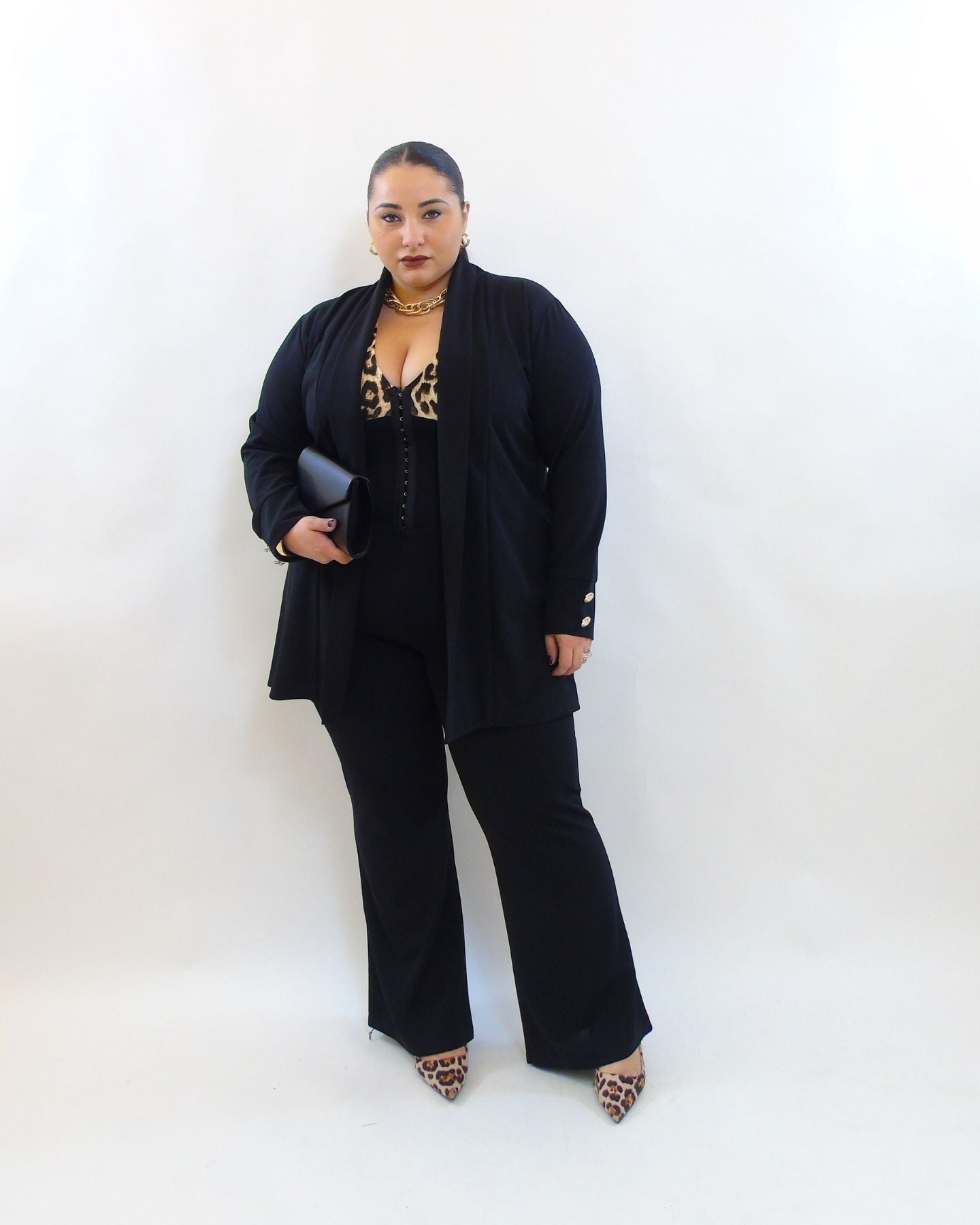 Pantalone a zampa 9049