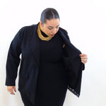 Giacca con pizzo sul fondo 70078