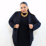 Giacca con pizzo sul fondo 70078