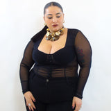 Body con chiusura a gancio 5663