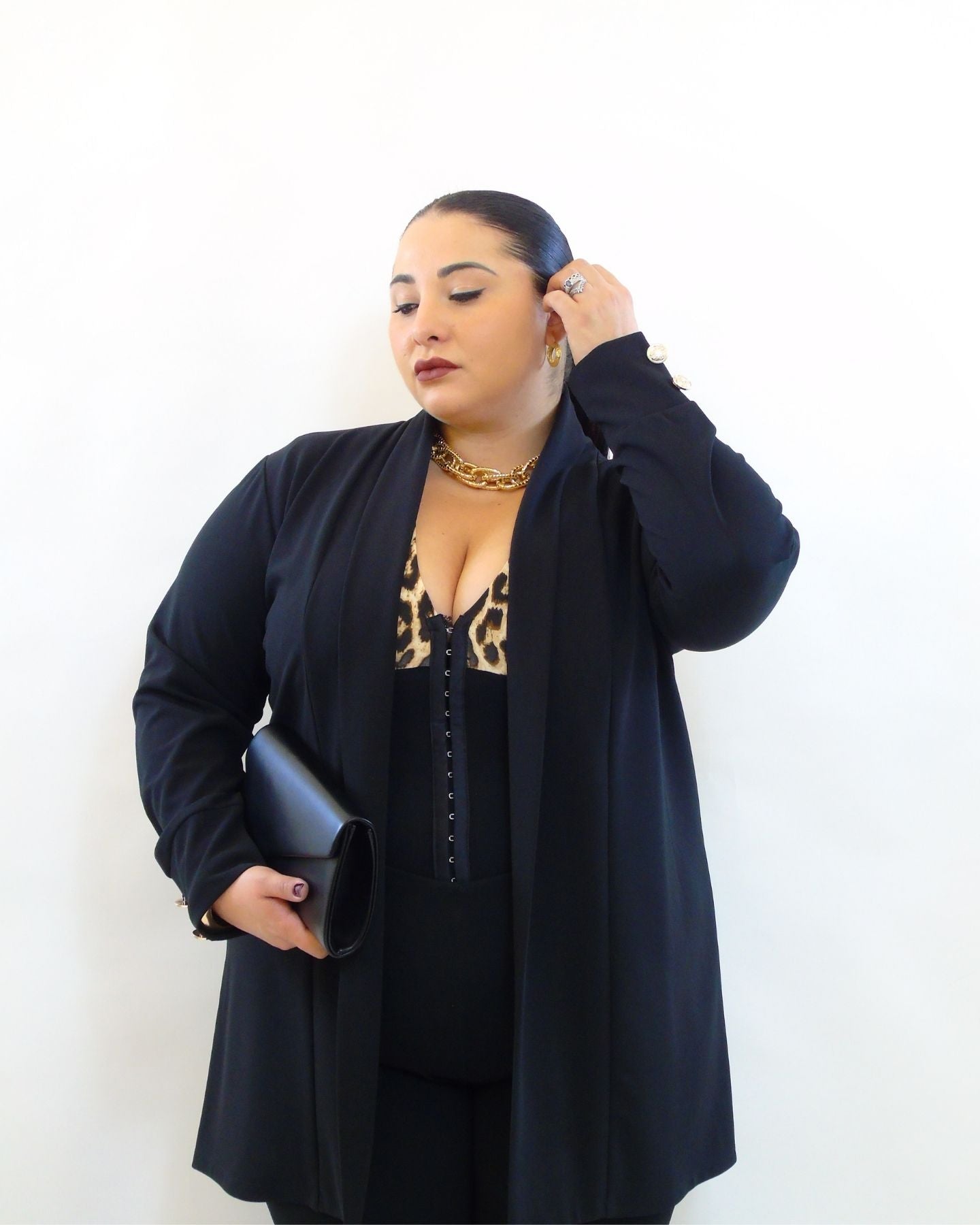 Body con chiusura a gancio 6765