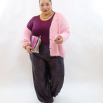 pantalone balloon animalier