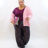 pantalone balloon animalier