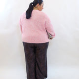 pantalone balloon animalier