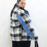 Giubbino in jeans e lana 8917