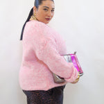 Cardigan con bottoni oro 8162