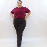 Pantalone a zampa modellante 82