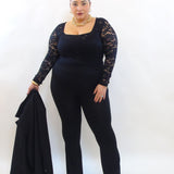 Pantalone a zampa modellante 82