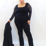 Pantalone a zampa modellante 82