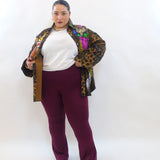 Pantalone a zampa modellante 82