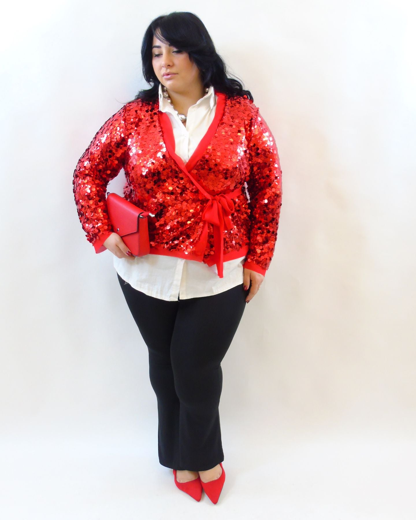 Pantalone a zampa modellante 82