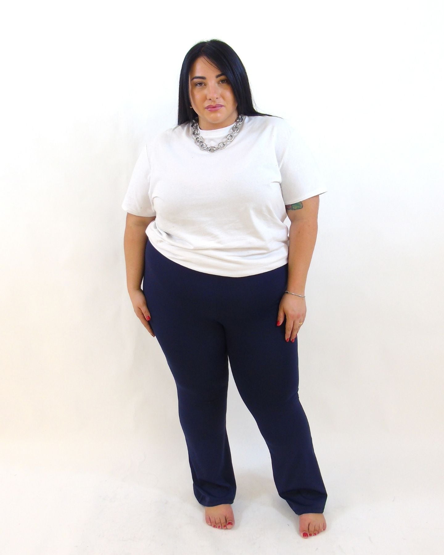 Pantalone a zampa modellante 82
