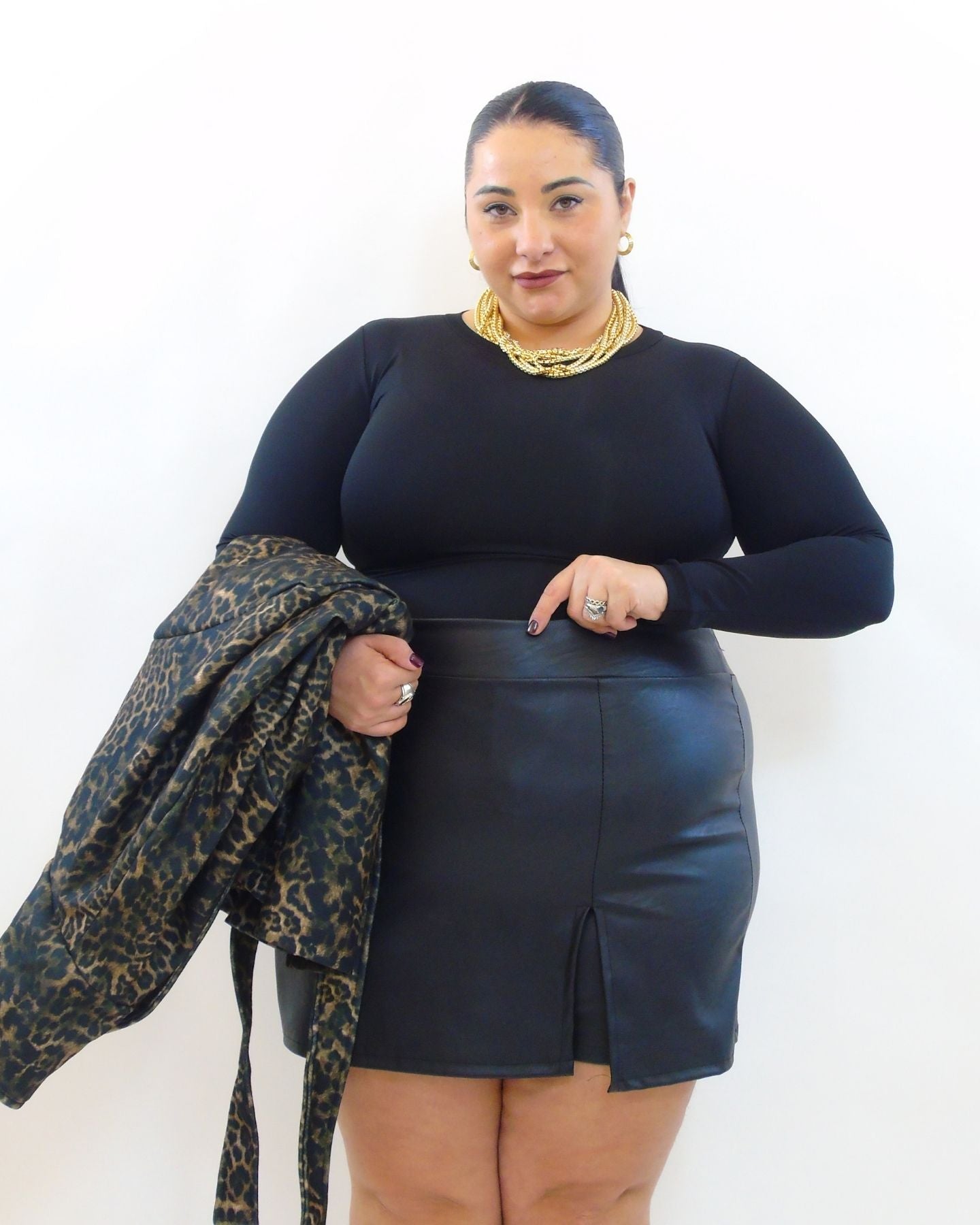 Pantagonna in pelle 15789