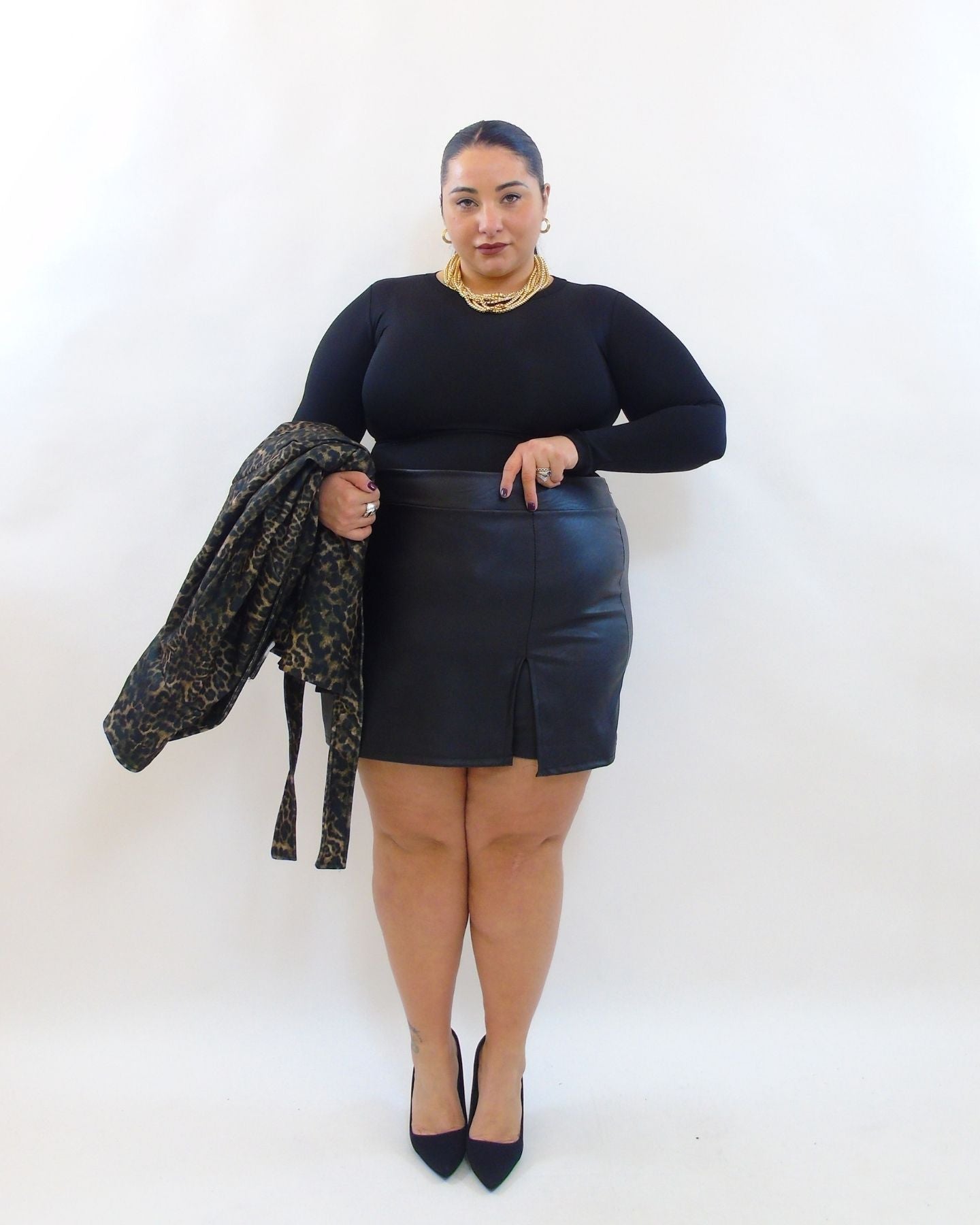 Pantagonna in pelle 15789