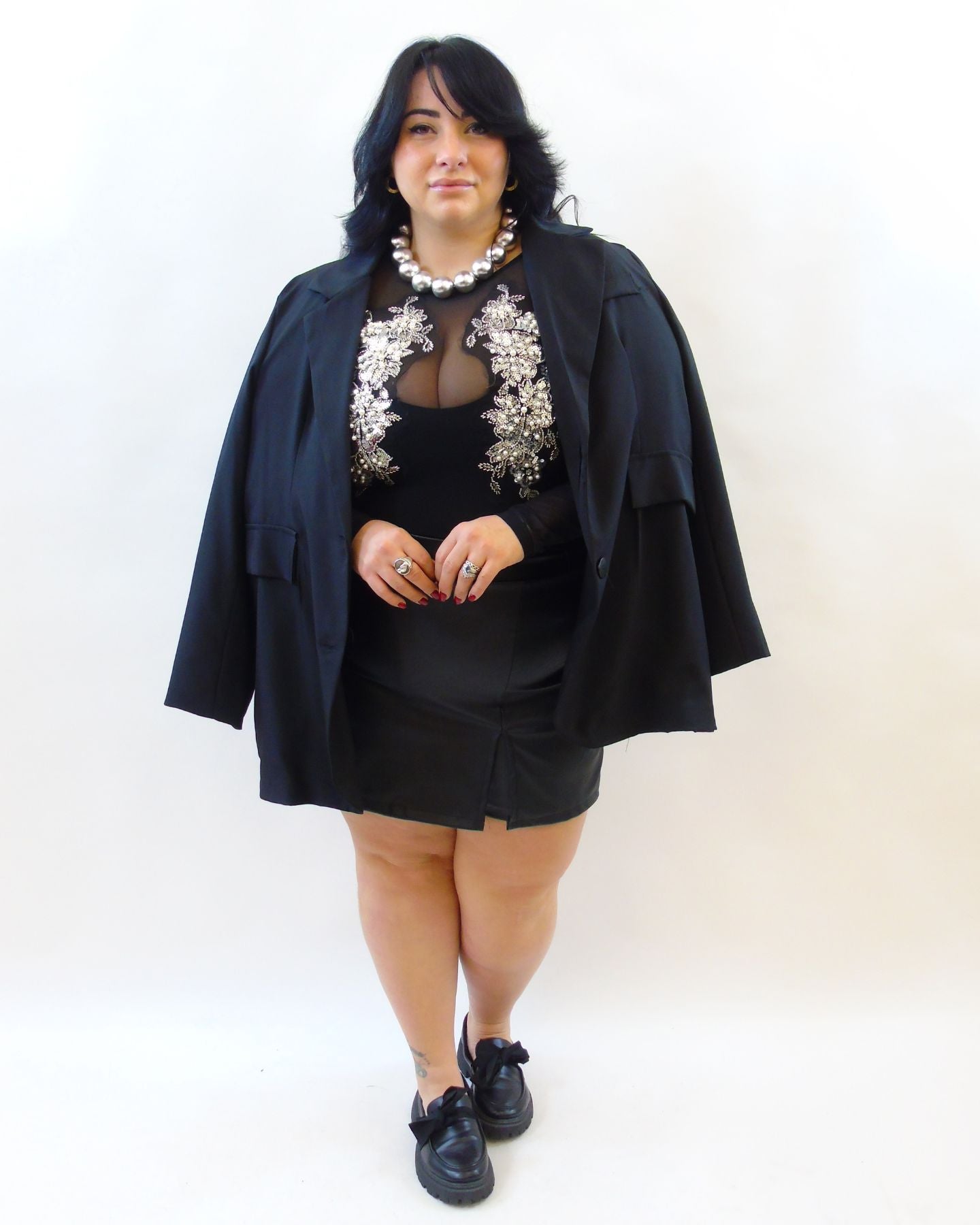 Pantagonna in pelle 15789