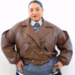 giubbino in pelle 15885