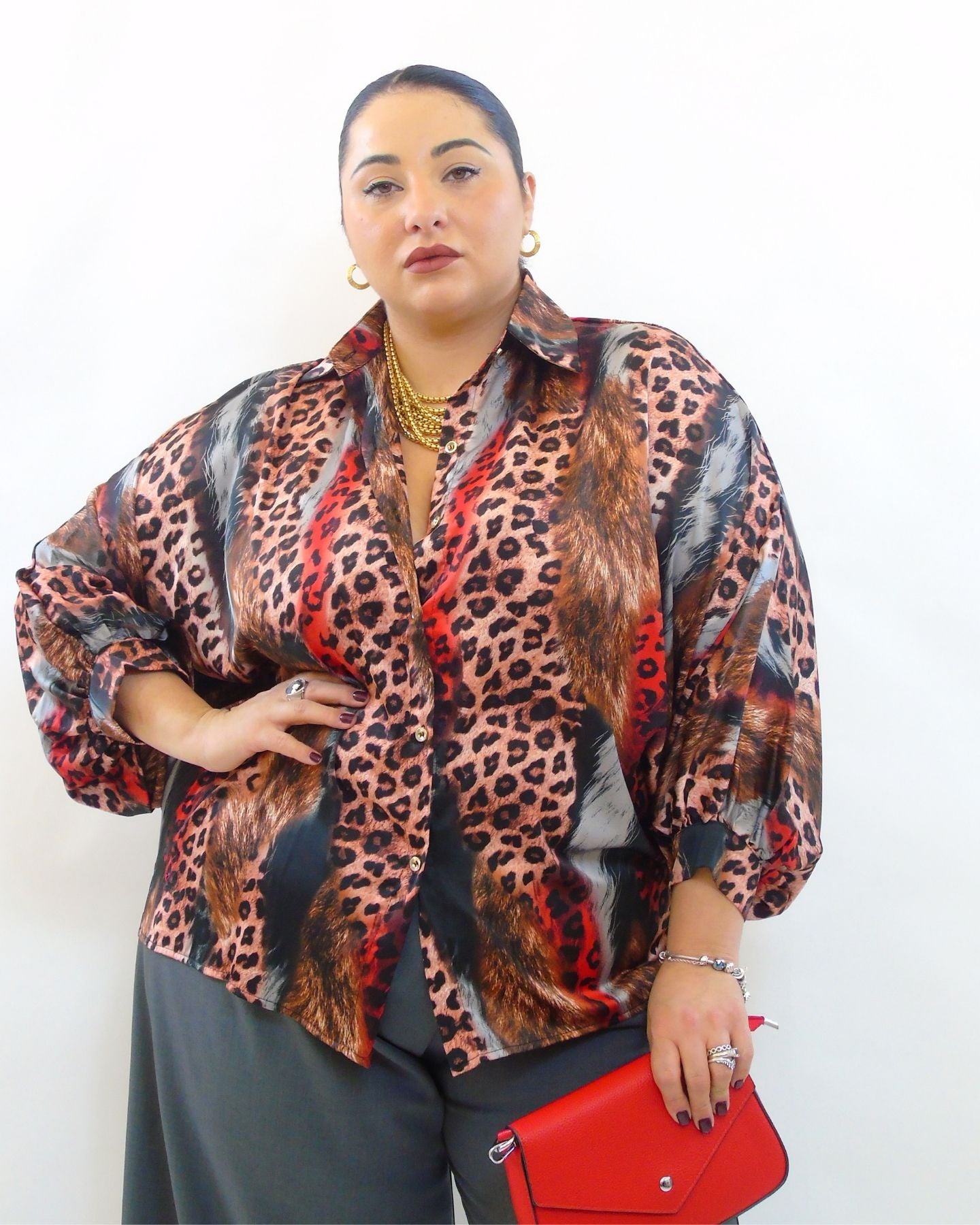 Camicia manica ampia 8051