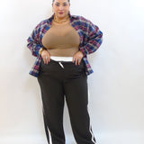 Pantalone con fascia 15883