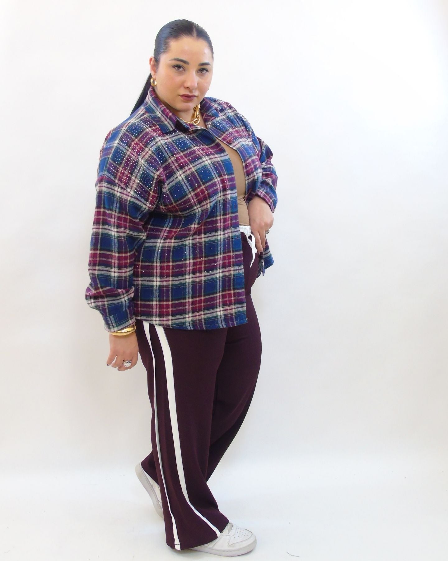 Pantalone con fascia 15883