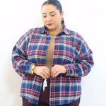 Camicia quadri brillantini 25782