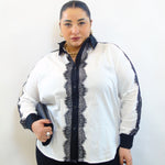 Camicia con pizzo avanti 28088