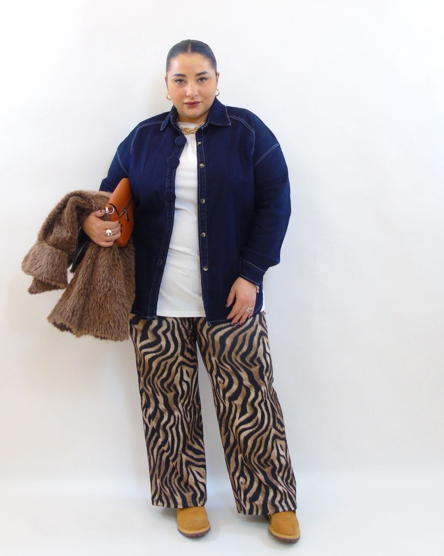 Pantalone animalier 8249