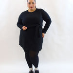 Abito con sciarpa 25698