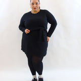 Abito con sciarpa 25698