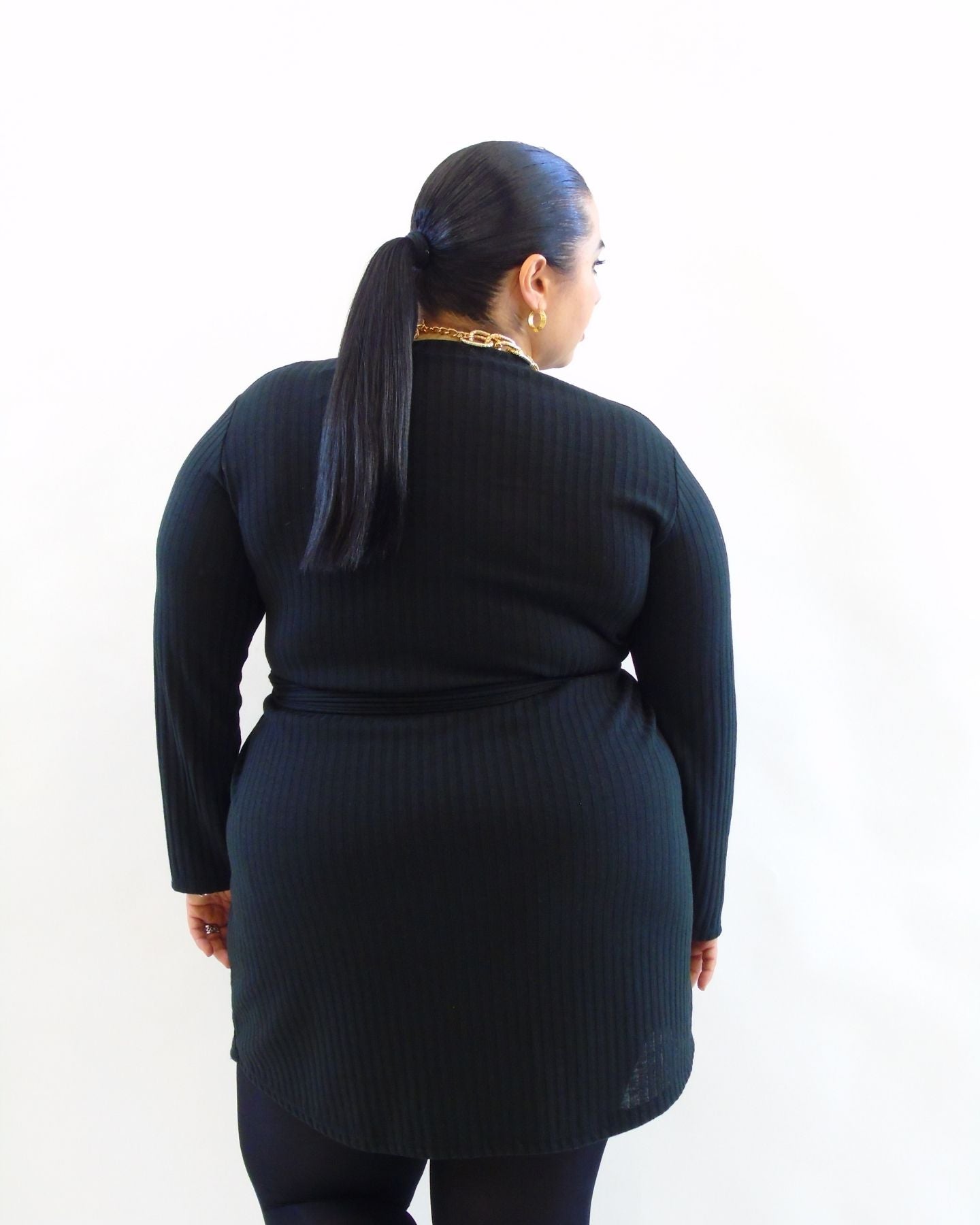 Abito con sciarpa 25698