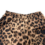 Pantalone in tessuto animalier 1322