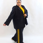 Pantalone tre strisce giallo 1689