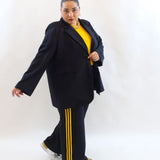 Pantalone tre strisce giallo 1689