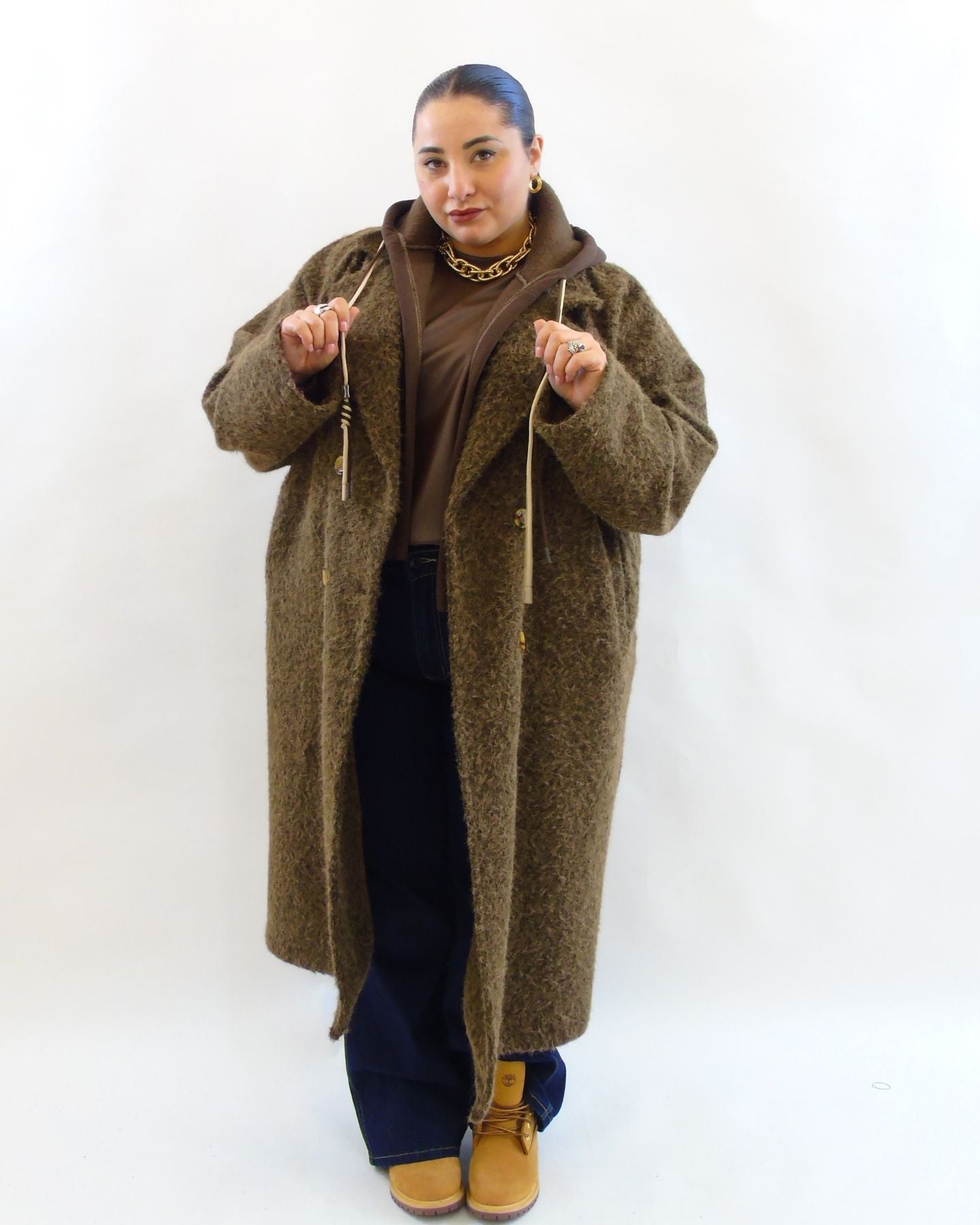 Cappotto con cappuccio 473