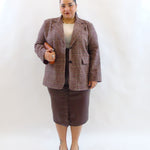 Gonna con bottoni e cintura 235048