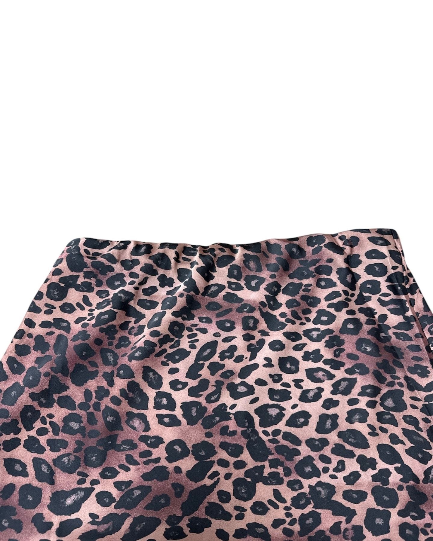 Gonna satin animalier 245031