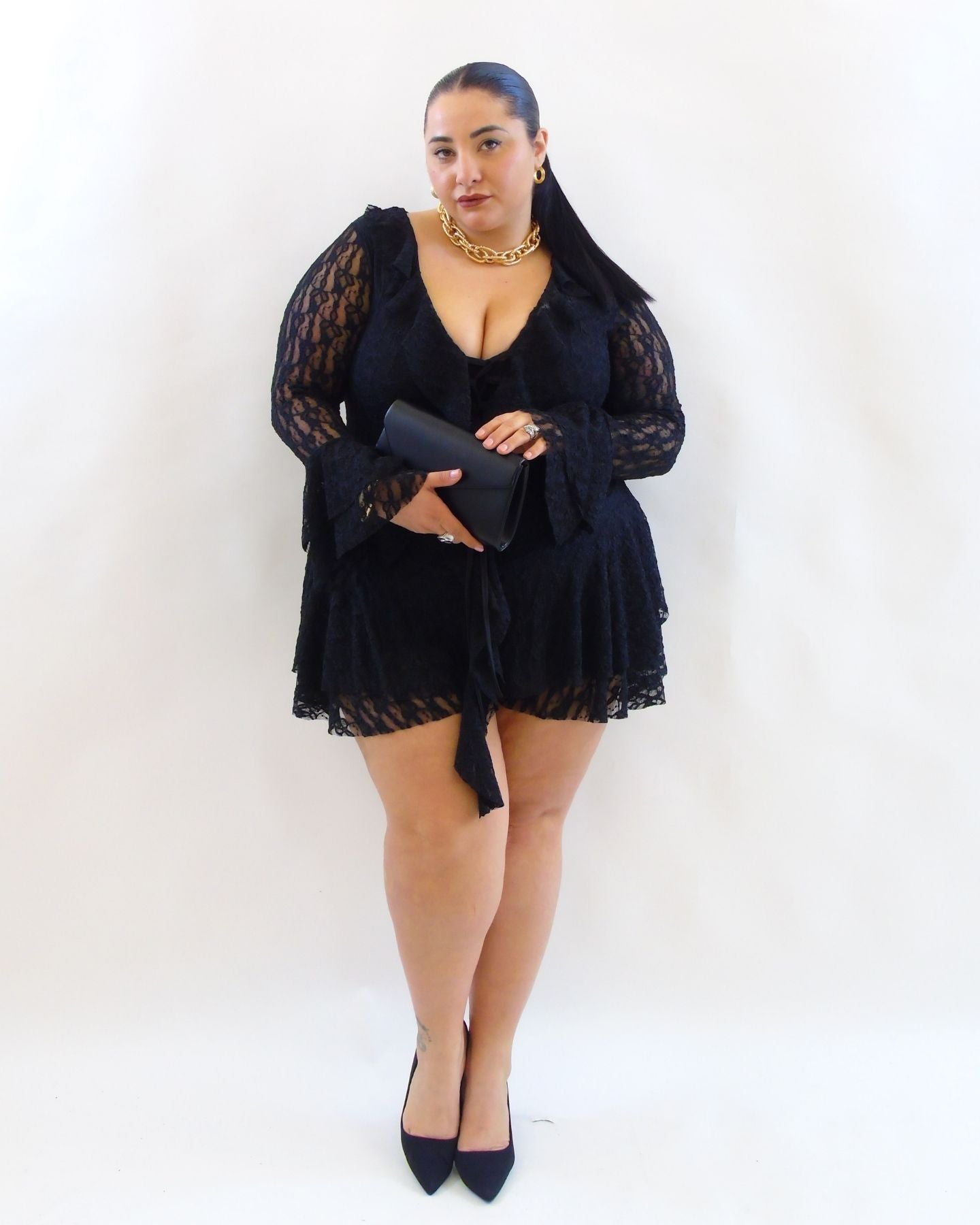 Jumpsuite in pizzo 008077