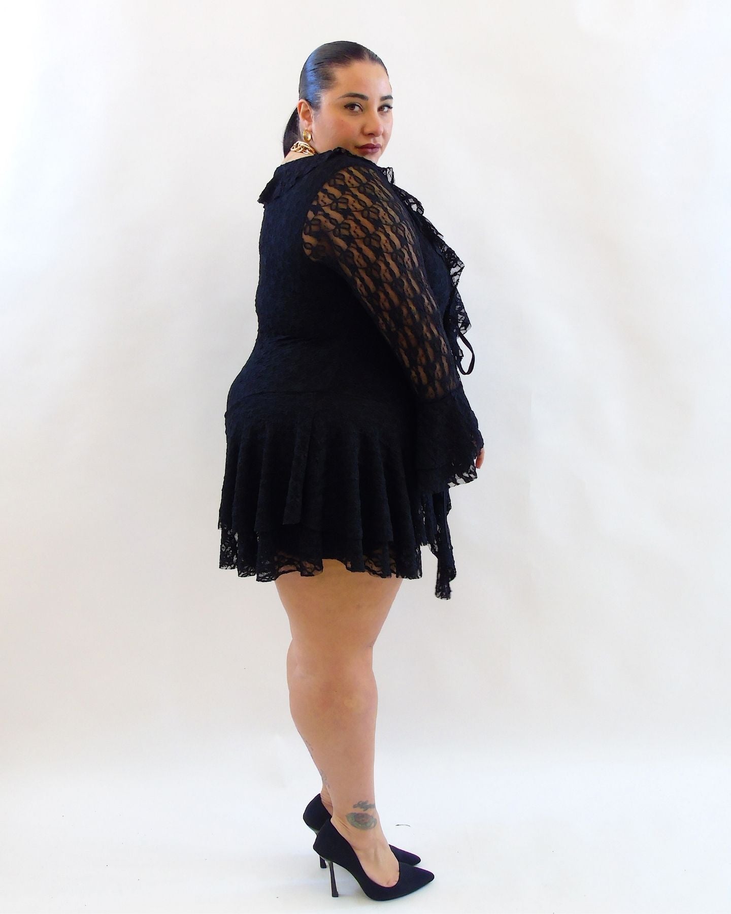 Jumpsuite in pizzo 008077