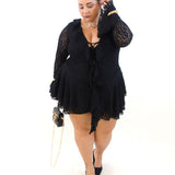 Jumpsuite in pizzo 008077