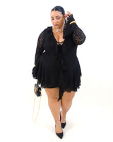 Lace jumpsuit 008077