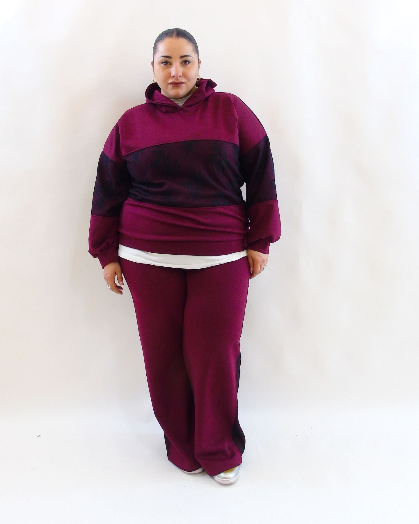 Coordinato con pizzo  2166