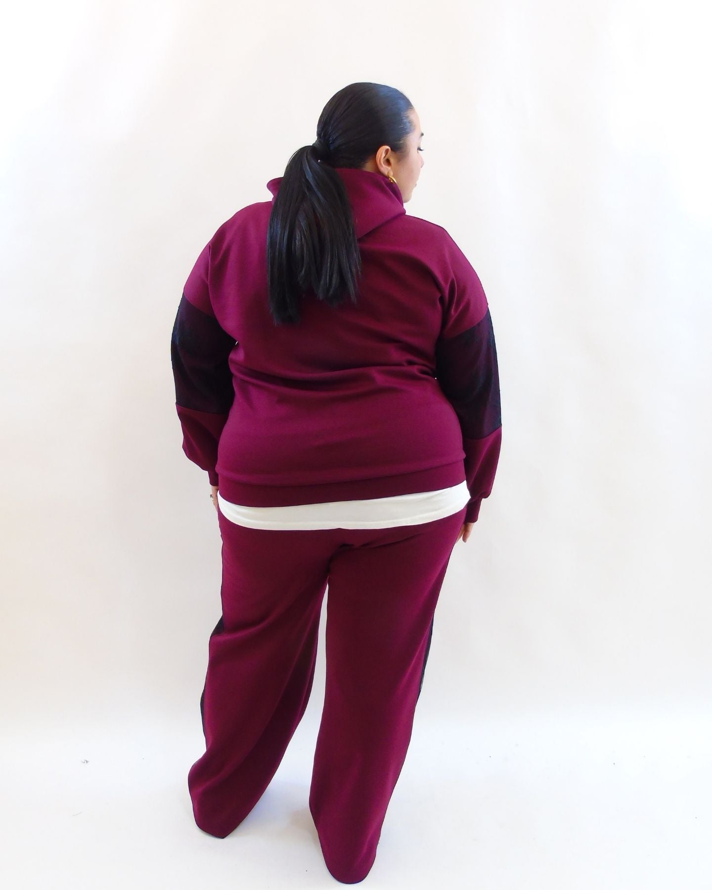 Coordinato con pizzo  2166