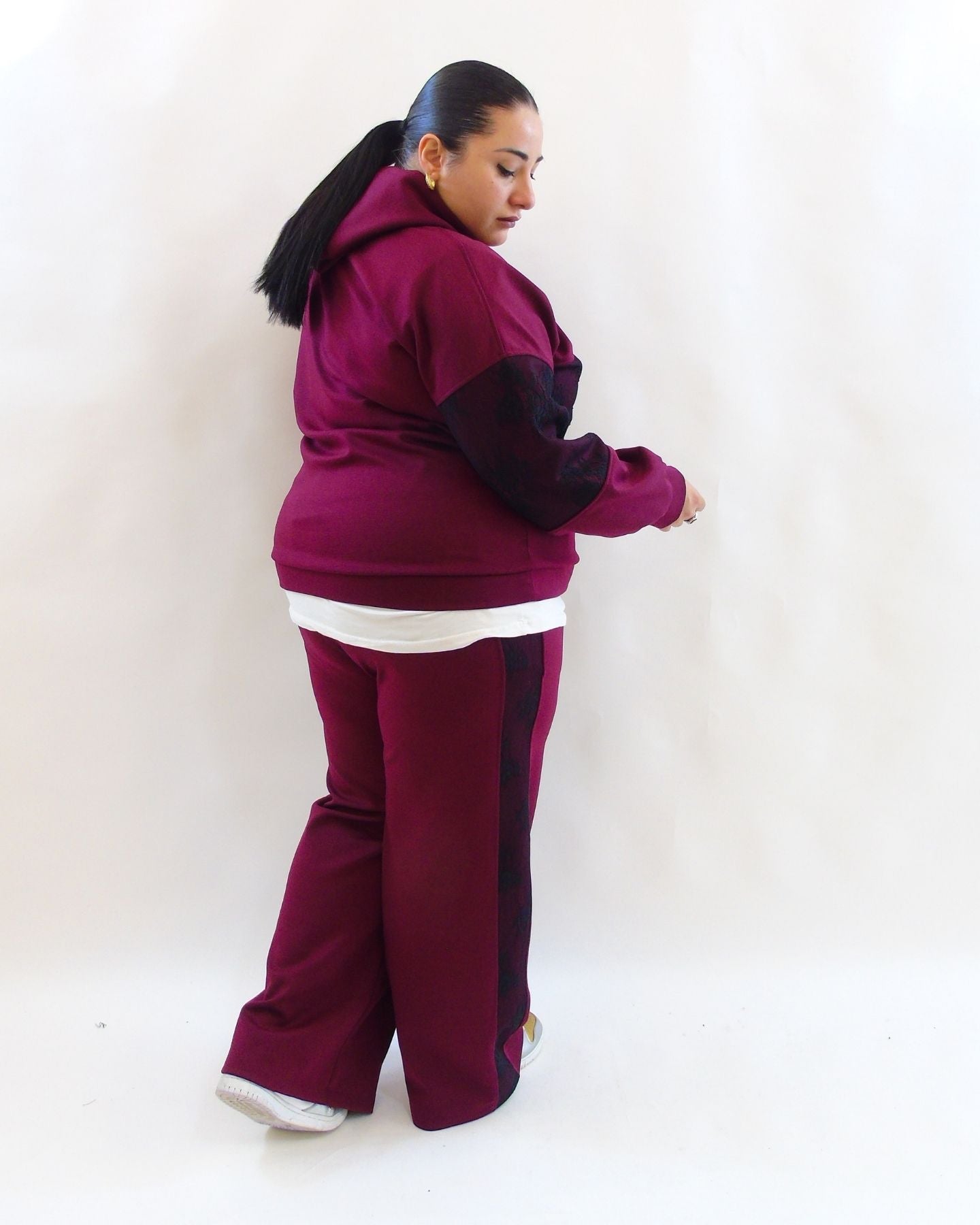 Coordinato con pizzo  2166